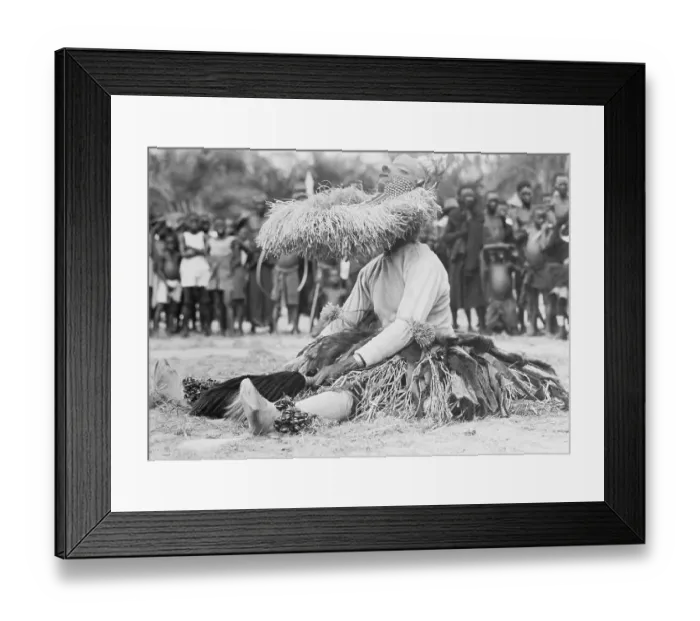 Framed Print : Mbuya Dancer at Rest Framed Print : Mbuya Dancer at Rest