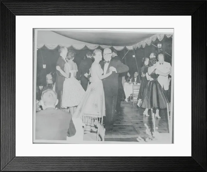 Framed Print : Joan Crawford and Husband Dancing