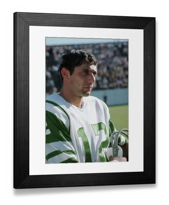 Framed Print : Joe Namath Posing For Still Close Up Framed Print : Joe Namath Posing For Still Close Up