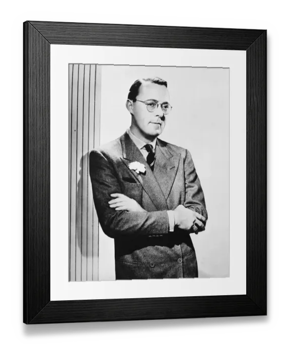 Framed Print : Portrait of Prince Bernhard