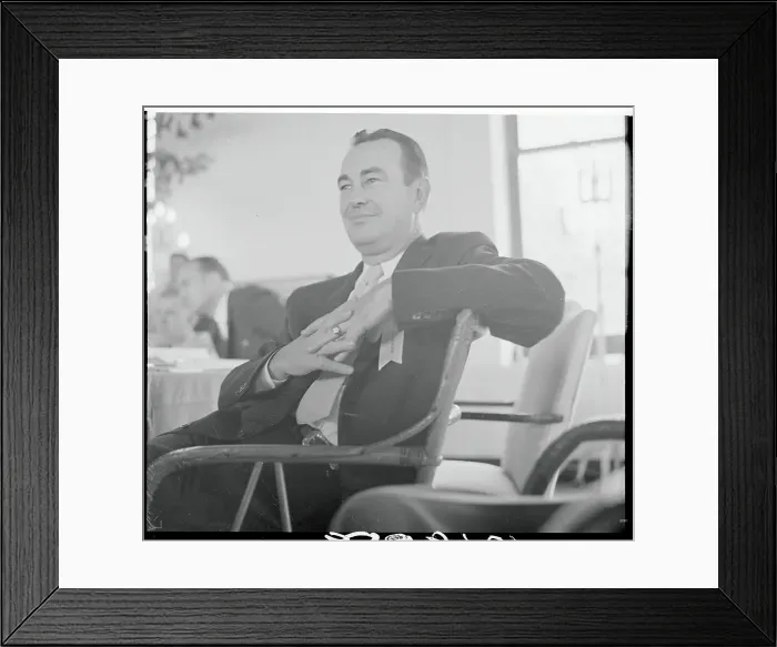 Framed Print : Portrait of Lawrence W. Wetherby Framed Print : Portrait of Lawrence W. Wetherby