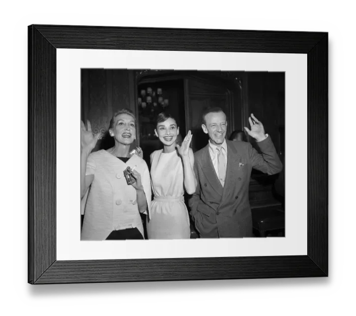 Framed Print : Kay Thompson, Audrey Hepburn and Fred Astaire Framed Print : Kay Thompson, Audrey Hepburn and Fred Astaire