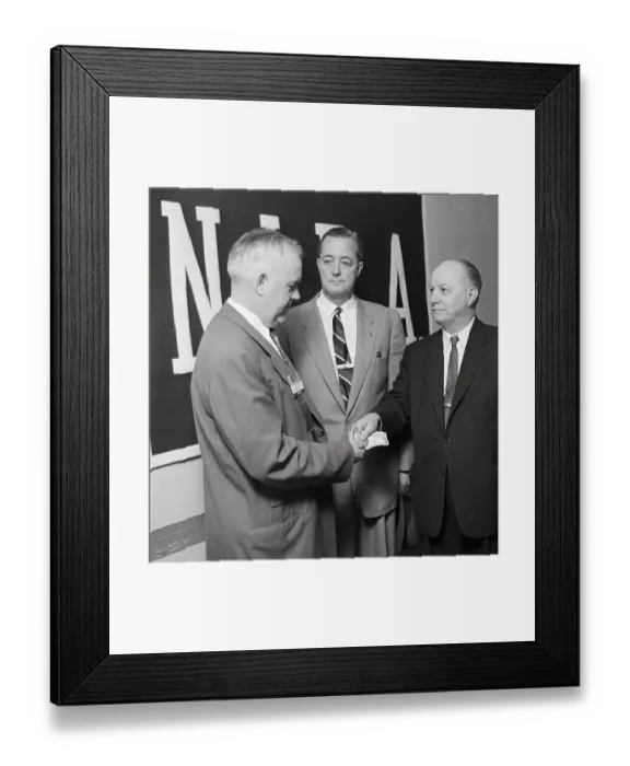 Framed Print : E. Cavanagh Watches Men Exchange Money Framed Print : E. Cavanagh Watches Men Exchange Money