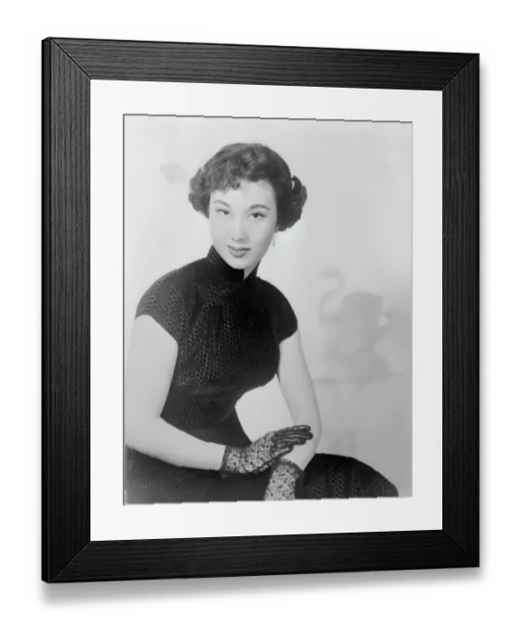 Framed Print : Portrait of Li Li-Hua Framed Print : Portrait of Li Li-Hua