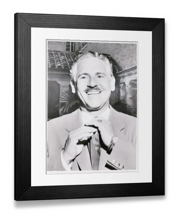 Framed Print : Ex-Cuban President Carlos Prio Socarras Framed Print : Ex-Cuban President Carlos Prio Socarras