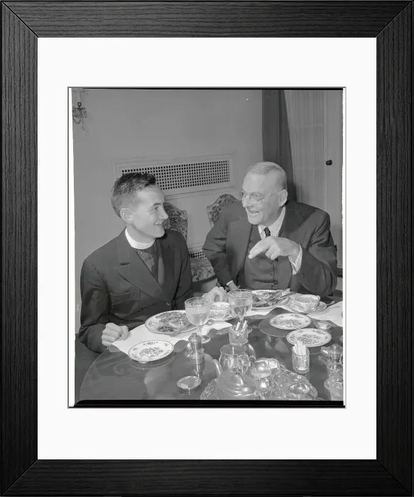 Framed Print : Avery and John Foster Dulles Framed Print : Avery and John Foster Dulles