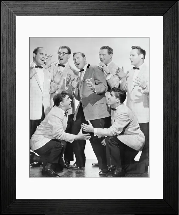 Framed Print : Portrait Of Bill Haley And The Comets Framed Print : Portrait Of Bill Haley And The Comets