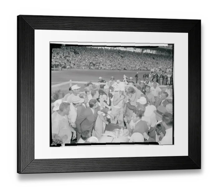 Framed Print : Victorious Pat Flaherty Framed Print : Victorious Pat Flaherty