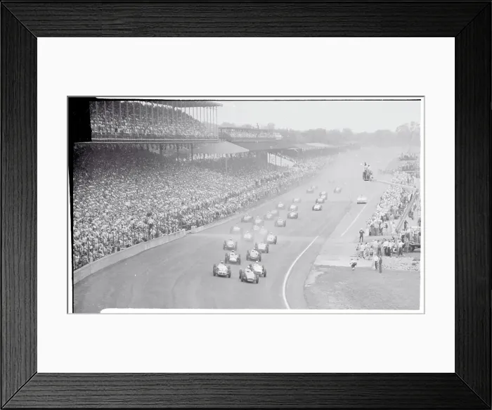 Framed Print : View of Indianapolis Speedway Classic Framed Print : View of Indianapolis Speedway Classic