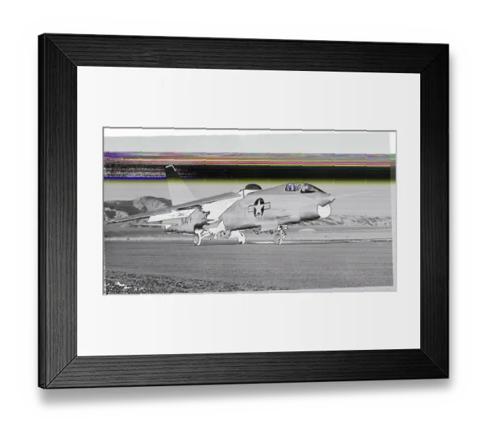 Framed Print : US Navy's F8U-1 Jet Framed Print : US Navy's F8U-1 Jet