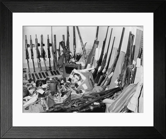 Framed Print : Arms Cache Found in Casbah Framed Print : Arms Cache Found in Casbah