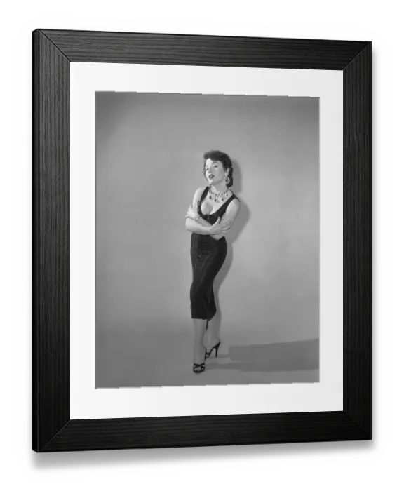 Framed Print : Portrait of Valerie Framed Print : Portrait of Valerie
