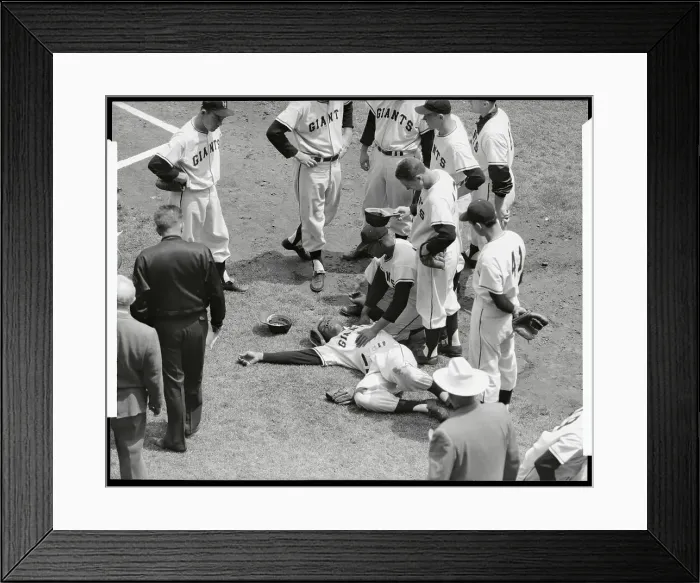 Framed Print : Hit by the Ball Framed Print : Hit by the Ball