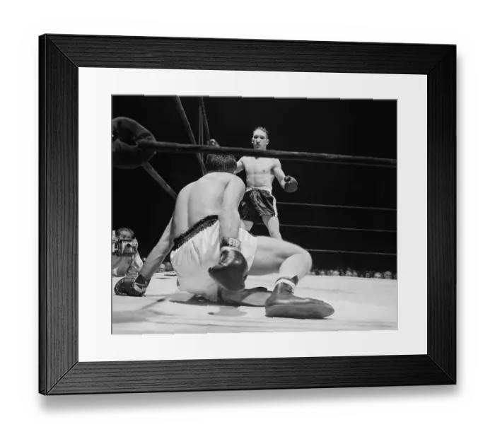 Framed Print : Charles Humez Down on the Ring's Canvas Framed Print : Charles Humez Down on the Ring's Canvas