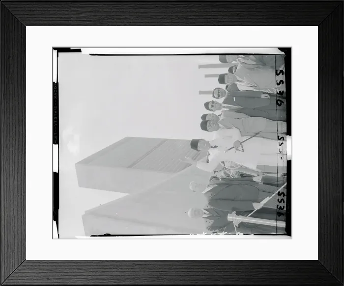 Framed Print : Achmed Sukarno Waving Framed Print : Achmed Sukarno Waving