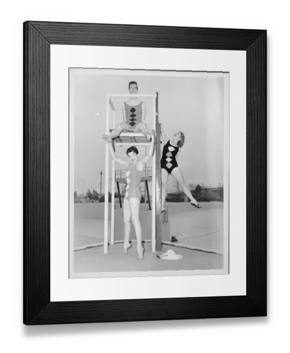 Framed Print : One Piece Bathing Suit Banned Framed Print : One Piece Bathing Suit Banned