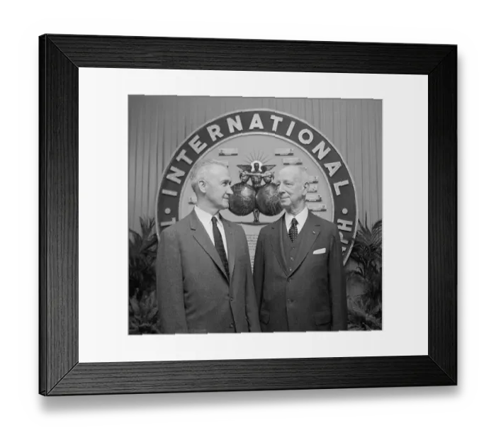 Framed Print : I.T.T. Executives Framed Print : I.T.T. Executives