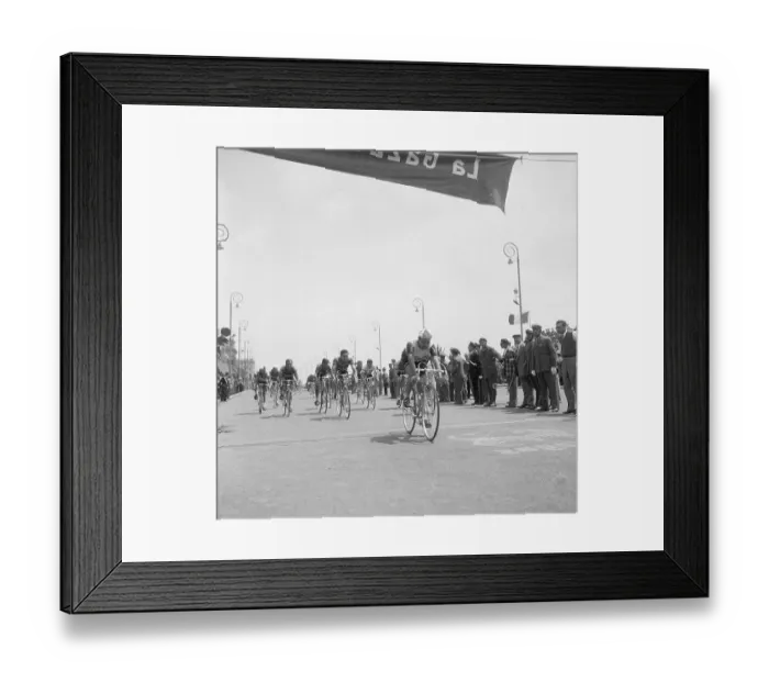Framed Print : View of Cycling Race Framed Print : View of Cycling Race