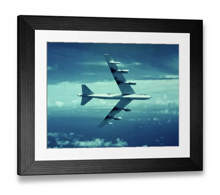 Framed Print : Boeing B-52 Stratofortress in Flight Framed Print : Boeing B-52 Stratofortress in Flight