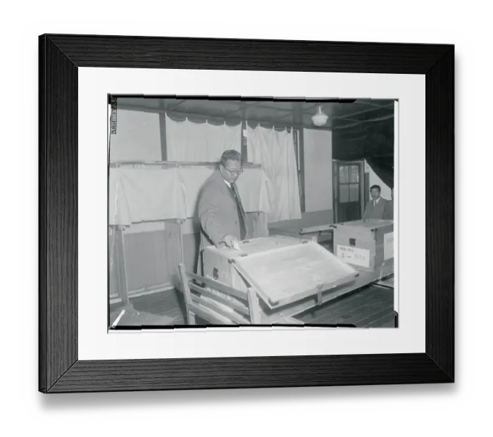Framed Print : John E Chan Casting Vote Framed Print : John E Chan Casting Vote