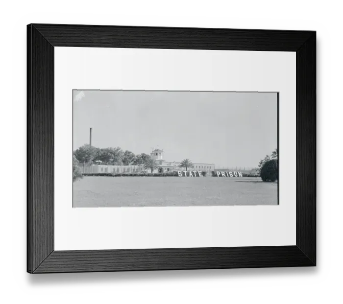Framed Print : Exterior View of Raiford Prison Framed Print : Exterior View of Raiford Prison