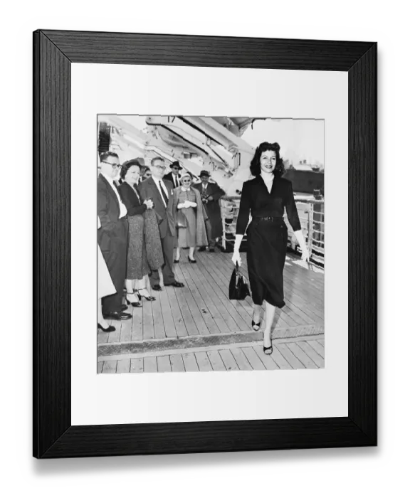 Framed Print : Portrait of Rita Hayworth