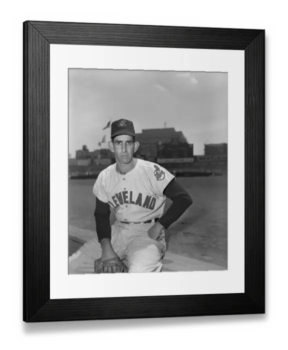 Framed Print : Baseball Player Don Mossi Posing in Uniform Framed Print : Baseball Player Don Mossi Posing in Uniform