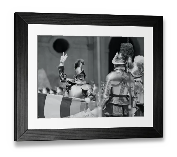 Framed Print : Portrait of Swiss Guards Framed Print : Portrait of Swiss Guards