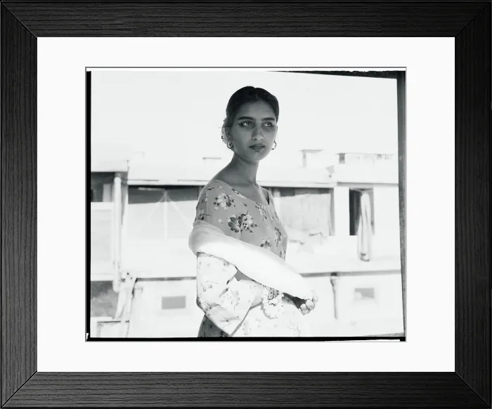 Framed Print : Portrait of Zohra Arshad