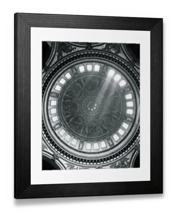 Framed Print : View of Dome of St. Paul's Cathedral Framed Print : View of Dome of St. Paul's Cathedral