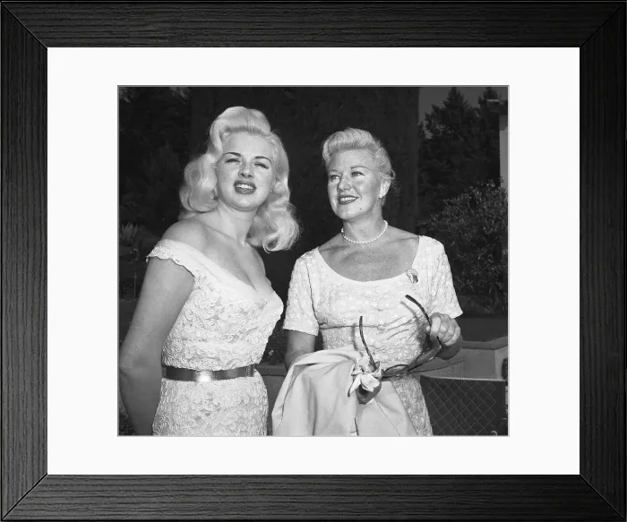 Framed Print : Portrait of Ginger Rogers and Diana Dors