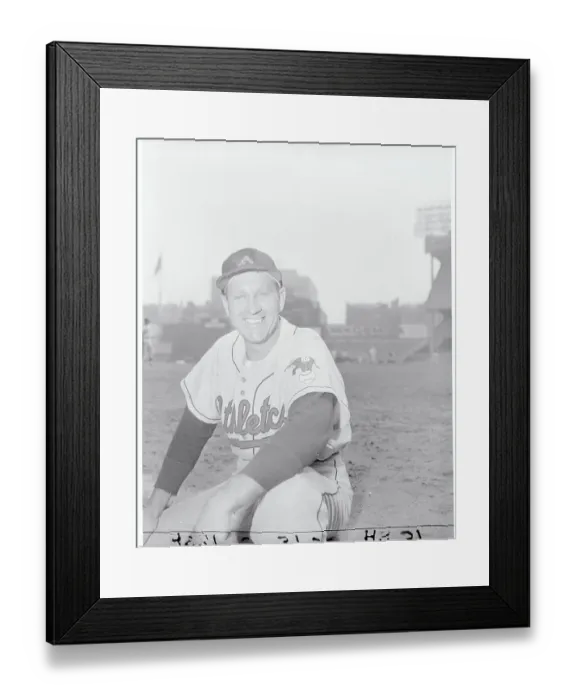 Framed Print : Portrait of Enos Slaughter Framed Print : Portrait of Enos Slaughter