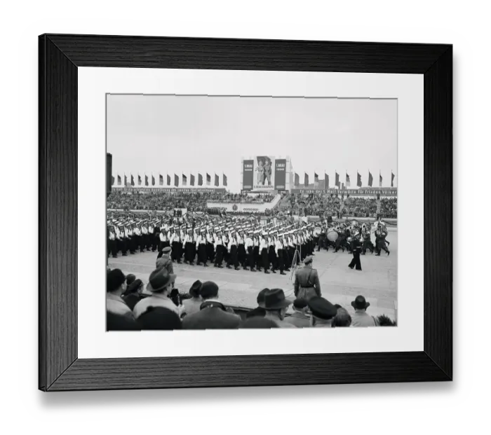 Framed Print : Soldiers Marching in May Day Parade Framed Print : Soldiers Marching in May Day Parade