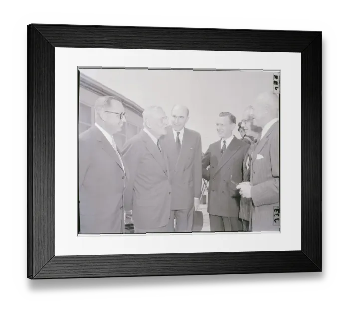 Framed Print : Ambassadors Say Goodbye to John Foster Dulles Framed Print : Ambassadors Say Goodbye to John Foster Dulles