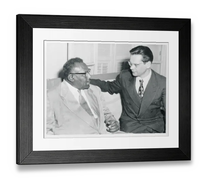Framed Print : El Azhari and M. Grossimus Framed Print : El Azhari and M. Grossimus