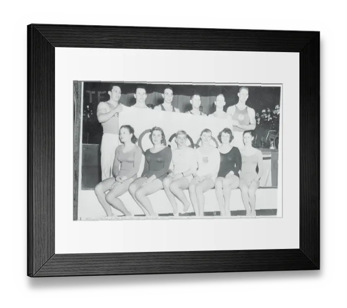 Framed Print : Winners of the Olympic Gymnastic Team Tryouts Framed Print : Winners of the Olympic Gymnastic Team Tryouts