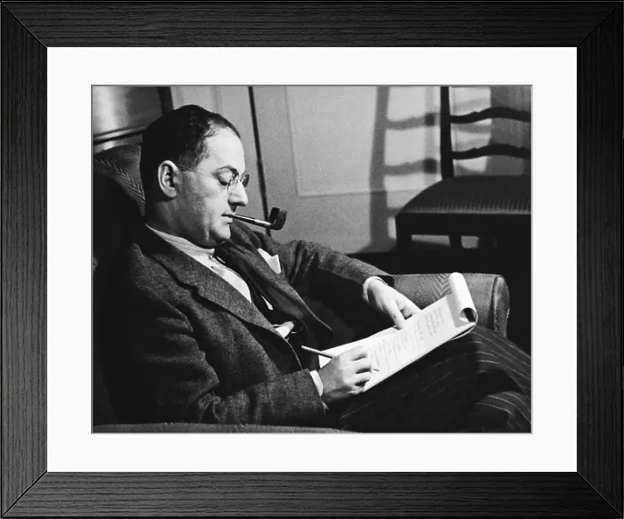 Framed Print : Broadway Legend Ira Gershwin Framed Print : Broadway Legend Ira Gershwin