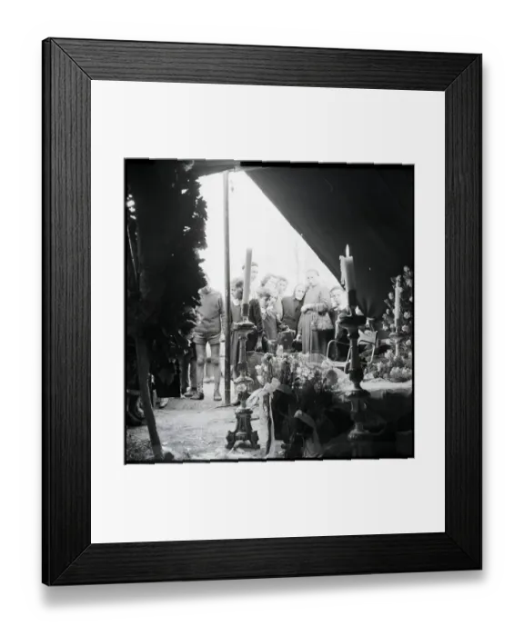 Framed Print : View From Inside Tent Of Gypsy Queen Framed Print : View From Inside Tent Of Gypsy Queen
