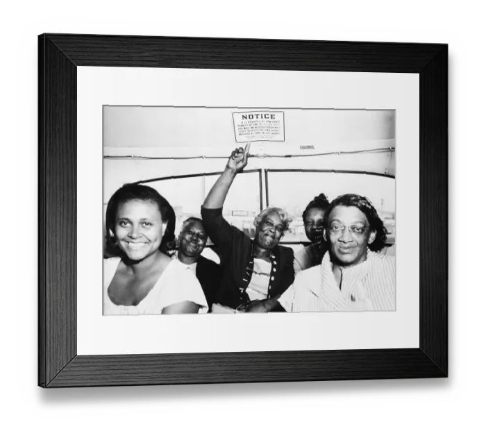 Framed Print : Dallas Texas Segregation Signs Down Framed Print : Dallas Texas Segregation Signs Down