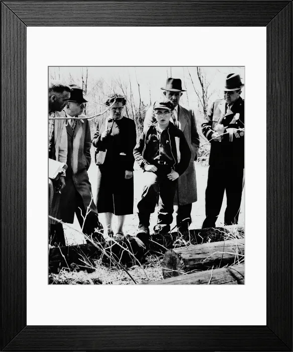 Framed Print : Boy Murder Suspect Framed Print : Boy Murder Suspect