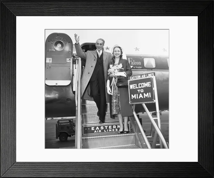 Framed Print : Portrait of Margaret Truman and Clifton Daniel Jr Framed Print : Portrait of Margaret Truman and Clifton Daniel Jr