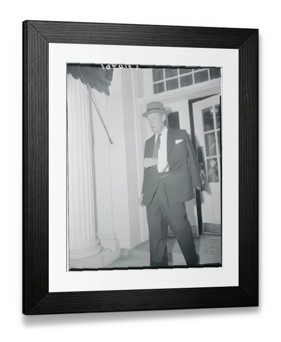 Framed Print : Charles Bohlen Walking Framed Print : Charles Bohlen Walking
