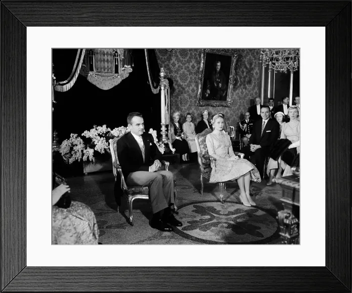 Framed Print : Prince Rainier And Princess Grace Framed Print : Prince Rainier And Princess Grace