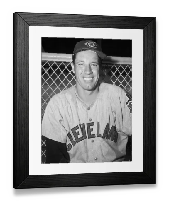 Framed Print : Cleveland Indians Pitcher Bob Feller Framed Print : Cleveland Indians Pitcher Bob Feller
