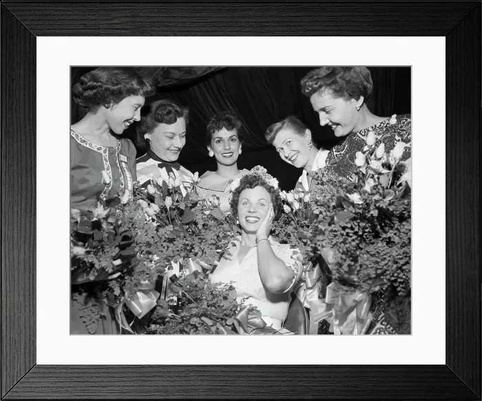 Framed Print : Portrait of Mrs. California Contestants Framed Print : Portrait of Mrs. California Contestants