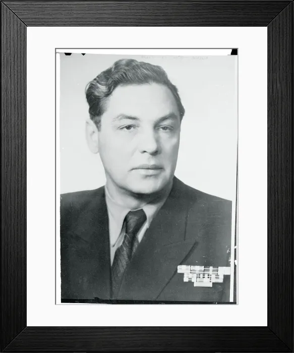 Framed Print : Portrait of Dmitri Shepilov Framed Print : Portrait of Dmitri Shepilov