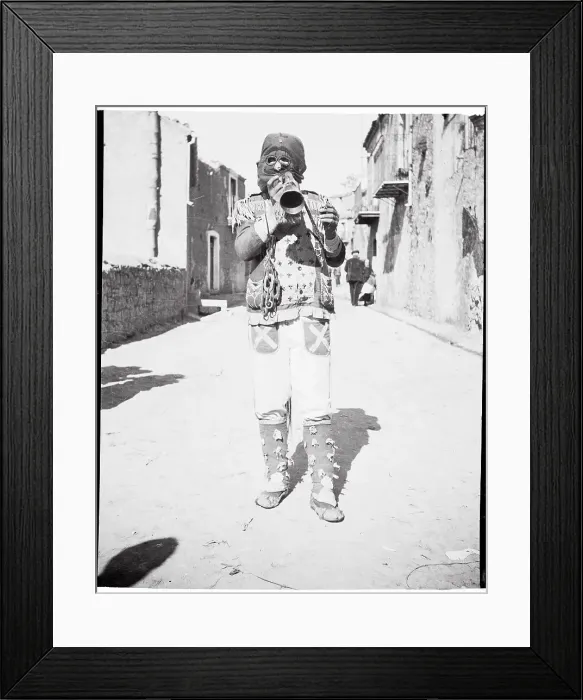 Framed Print : Portrait of Flagellant in Italian Religious Festival Framed Print : Portrait of Flagellant in Italian Religious Festival