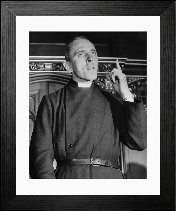 Framed Print : Portrait of Reverend Father Trevor Huddleston Framed Print : Portrait of Reverend Father Trevor Huddleston