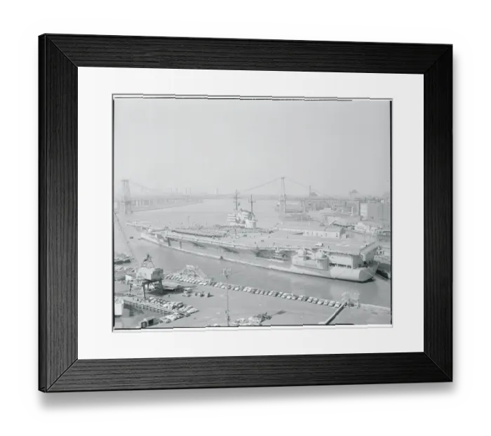 Framed Print : USS Saratoga Joining the Navy Framed Print : USS Saratoga Joining the Navy