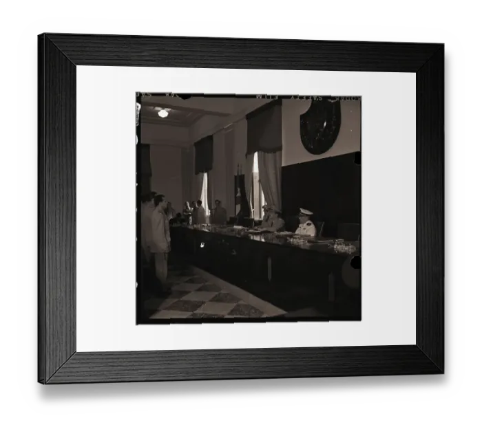 Framed Print : Military Conspiracy Tribunal Framed Print : Military Conspiracy Tribunal